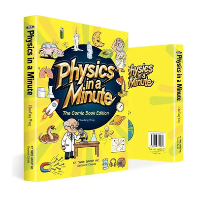 Physics in a minute - Kids Stem Comic style