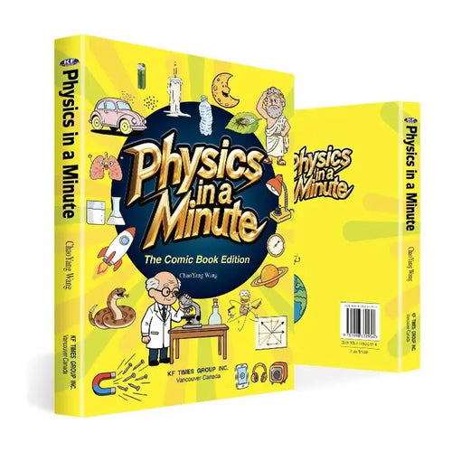 Physics in a minute - Kids Stem Comic style